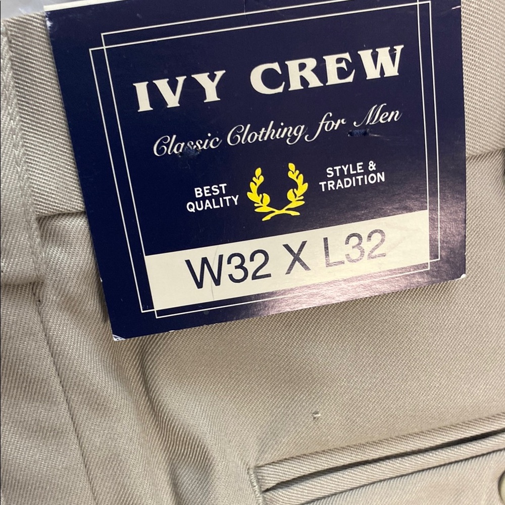 Gray Dress Pants with Classic Straight-Leg Cut - Picture 9 of 9